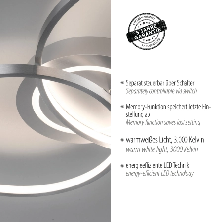 Lampa sufitowa ASMINA 14540-95 - Paul Neuhaus