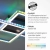 Lampa sufitowa LED na pilota do salonu FELIX60 14634-55 - Paul Neuhaus