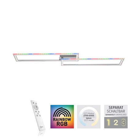 Lampa sufitowa LED na pilota do salonu FELIX60 14635-55 - Paul Neuhaus