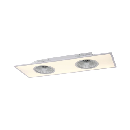 Lampa sufitowa z dwoma wentylatorami na pilota FLAT-AIR 14643-16 - Paul Neuhaus