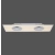 Lampa sufitowa z dwoma wentylatorami na pilota FLAT-AIR 14643-16 - Paul Neuhaus