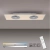 Lampa sufitowa z dwoma wentylatorami na pilota FLAT-AIR 14643-16 - Paul Neuhaus