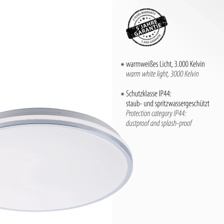 Lampa sufitowa ISABELL 14844-17 - Paul Neuhaus