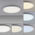 Lampa sufitowa do salonu na pilota EDGING 14871-16 - Paul Neuhaus