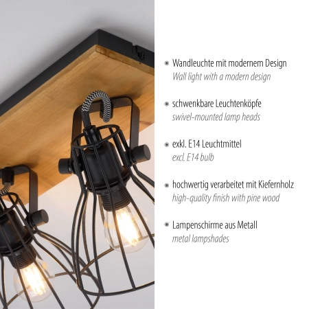 Lampa sufitowa TARO 15118-18 - Paul Neuhaus