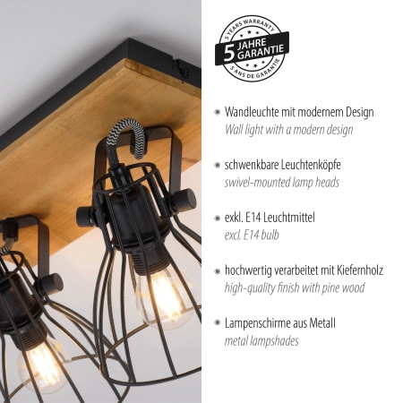 Lampa sufitowa TARO 15118-18 - Paul Neuhaus