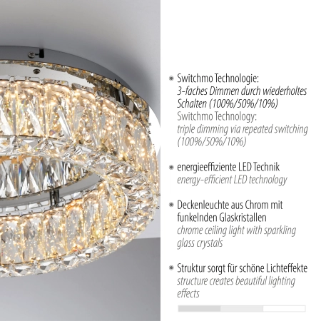 Lampa sufitowa KULUNKA 15204-17 - Paul Neuhaus