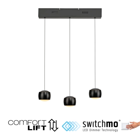 Lampa wisząca BALLINI z systemem comfort lift 15261-18 - Paul Neuhaus