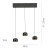 Lampa wisząca BALLINI z systemem comfort lift 15261-18 - Paul Neuhaus