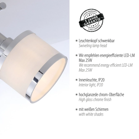 Lampa sufitowa ACCOR 15372-17 - Paul Neuhaus
