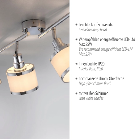 Lampa sufitowa ACCOR 15374-17 - Paul Neuhaus