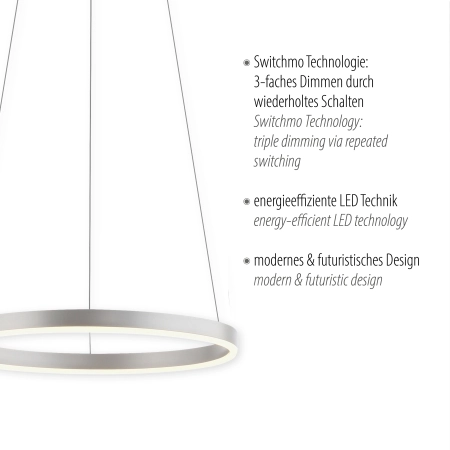 Lampa wisząca RITUS 15393-95 - Paul Neuhaus