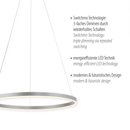 Lampa wisząca RITUS 15394-95 - Paul Neuhaus