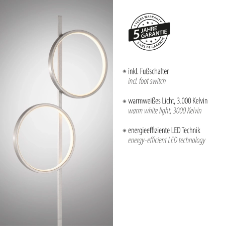 Lampa podłogowa MINI RITUS 15396-21 - Paul Neuhaus