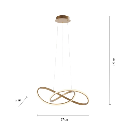 Lampa wisząca MARIA 15402-60 - Zuma Line