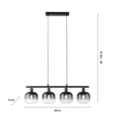 Lampa wisząca ZEA 15421-18 - Paul Neuhaus
