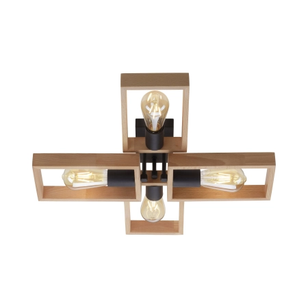 Lampa sufitowa drewniana  FRANKY 15656-18 - Paul Neuhaus