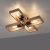 Lampa sufitowa drewniana  FRANKY 15656-18 - Paul Neuhaus