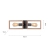 Lampa sufitowa drewniana FRANKY 15657-18 - Paul Neuhaus