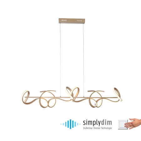 Lampa wisząca CURLS 19033-60 - Paul Neuhaus
