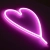 Kinkiet NEON-HERZ 85020-87 - Paul Neuhaus