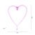 Kinkiet NEON-HERZ 85020-87 - Paul Neuhaus