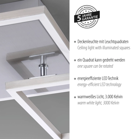 Lampa sufitowa IVEN 14003-55 - Paul Neuhaus