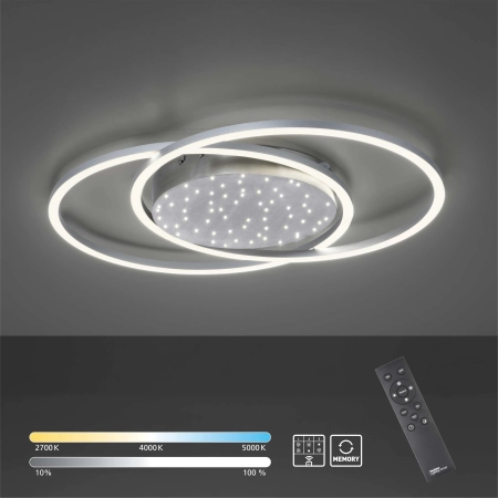 Lampa sufitowa na pilota  YUKI 6025-55 - Paul Neuhaus