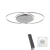 Lampa sufitowa na pilota  YUKI 6025-55 - Paul Neuhaus