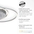 Lampa sufitowa na pilota  YUKI 6025-55 - Paul Neuhaus