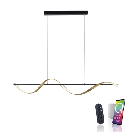 Lampa wisząca na pilota + aplikacja SMART Q-SWING 2385-13 - Paul Neuhaus