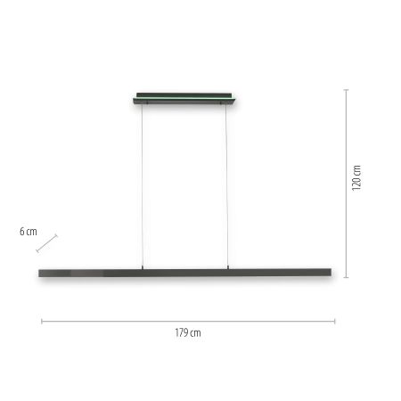 Lampa wisząca Q-ARIAN 2569-13 - Zuma Line