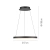 Lampa wisząca HOOP 2851-18 - Paul Neuhaus