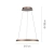 Lampa wisząca HOOP 2851-36 - Paul Neuhaus