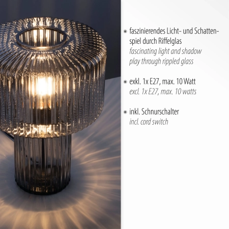 Lampa stołowa FUNGUS 4092-25 - Paul Neuhaus