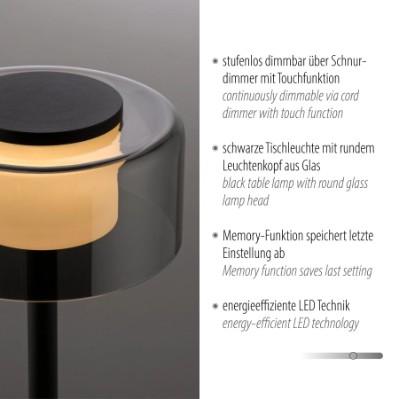 Lampa stołowa RIKA 4110-18 - Paul Neuhaus
