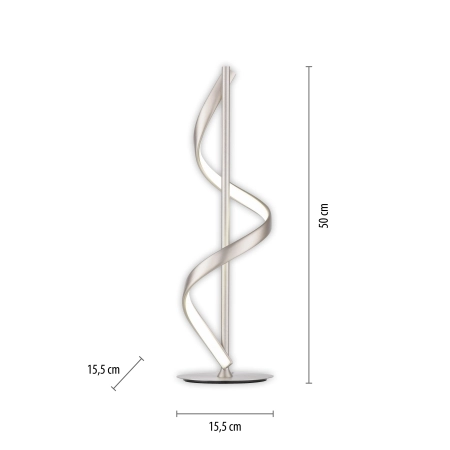 Lampa stołowa na pilota + aplikacja SMART  Q-SWING 4385-55 - Paul Neuhaus