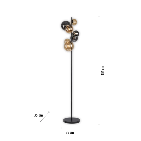Lampa podłogowa POPSICLE 585-18 - Paul Neuhaus