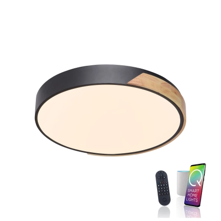 Lampa sufitowa z aplikacją i pilotem  Q-BILA 6071-18 - Paul Neuhaus