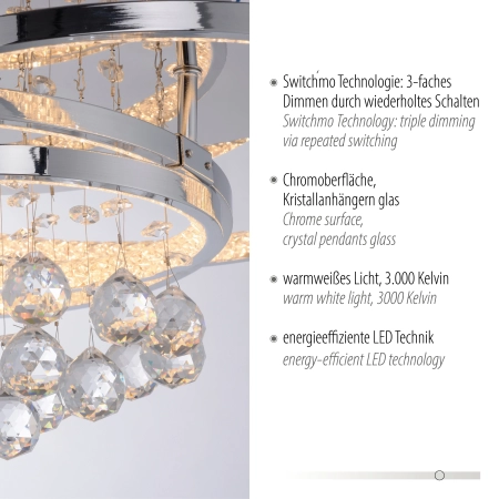 Lampa sufitowa ROTAZO 6267-17 - Paul Neuhaus