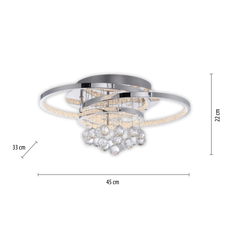 Lampa sufitowa ROTAZO 6267-17 - Paul Neuhaus