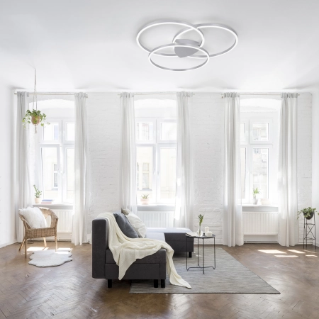 Lampa sufitowa z aplikacją i pilotem Q-KATE 6579-95 - Paul Neuhaus