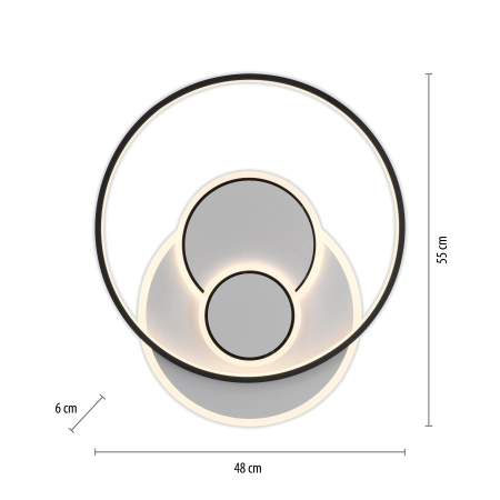Lampa sufitowa MAILAK 6392-16 - Paul Neuhaus