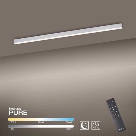 Lampa sufitowa na pilota PURE-LINES 6021-95 - Paul Neuhaus