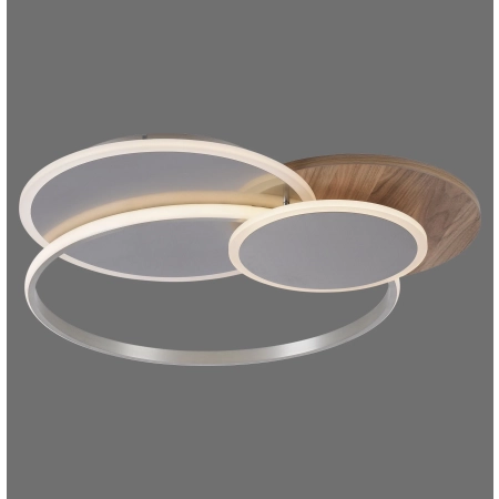 Lampa sufitowa drewno na pilota PALMA 8328-79 - Paul Neuhaus