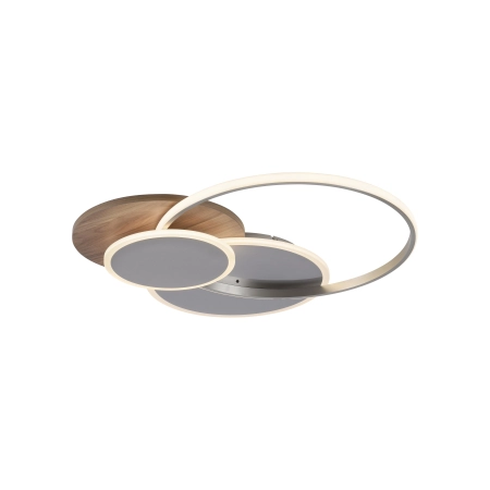 Lampa sufitowa drewno na pilota PALMA 8328-79 - Paul Neuhaus