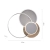 Lampa sufitowa drewno na pilota PALMA 8328-79 - Paul Neuhaus