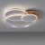 Lampa sufitowa drewno na pilota PALMA 8328-79 - Paul Neuhaus