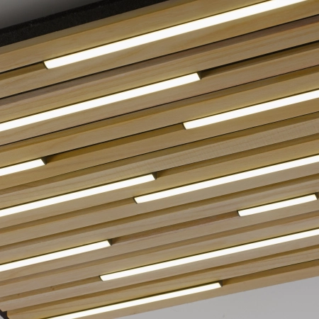 Lampa sufitowa z lamelem na pilota + smart  / kinkiet Q-AKUSTIK 6423-79 - Paul Neuhaus