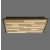 Lampa sufitowa z lamelem na pilota + smart  / kinkiet Q-AKUSTIK 6423-79 - Paul Neuhaus